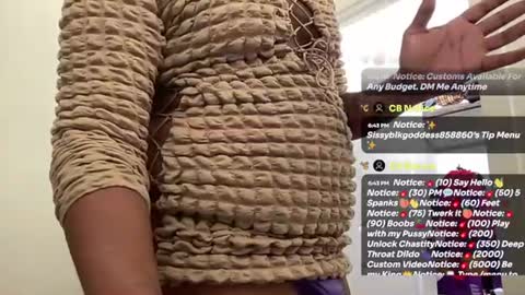 Sissyblkgoddess online show from 07-16-26, 11:44