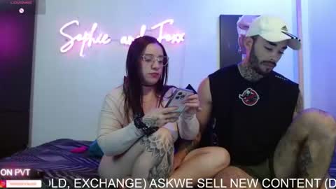 Snapshot of sophie_foxx chatting on 06-27-26, 12:37 SOPHIE - FOXX online show from 06-27-26, 12:37