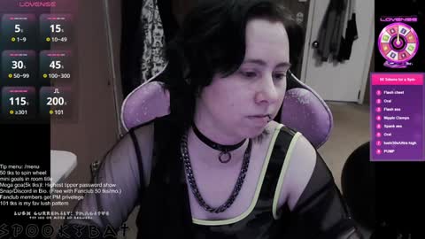 Snapshot of spookybat chatting on 01-15-25, 07:44 Shio online show from 01-15-25, 07:44