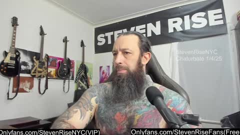 Snapshot of stevenrisenyc chatting on 01-04-25, 08:37 StevenRiseNYC online show from 01-04-25, 08:37