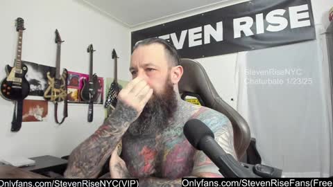 Snapshot of stevenrisenyc chatting on 01-24-25, 01:56 StevenRiseNYC online show from 01-24-25, 01:56
