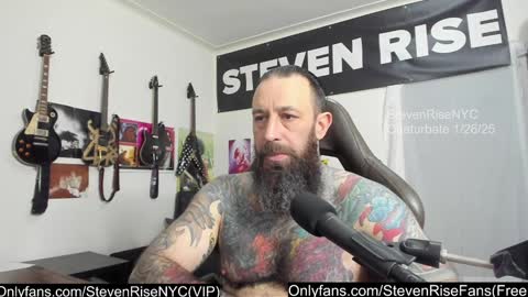 Snapshot of stevenrisenyc chatting on 01-26-25, 11:08 StevenRiseNYC online show from 01-26-25, 11:08