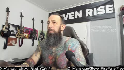 Snapshot of stevenrisenyc chatting on 02-01-25, 02:26 StevenRiseNYC online show from 02-01-25, 02:26