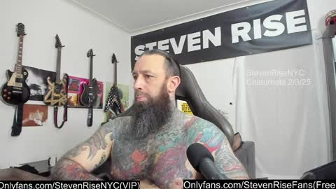 Snapshot of stevenrisenyc chatting on 02-03-25, 08:57 StevenRiseNYC online show from 02-03-25, 08:57