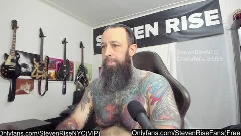 Snapshot of stevenrisenyc chatting on 02-05-25, 02:37 StevenRiseNYC online show from 02-05-25, 02:37