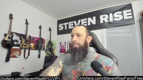 Snapshot of stevenrisenyc chatting on 02-07-25, 02:29 StevenRiseNYC online show from 02-07-25, 02:29