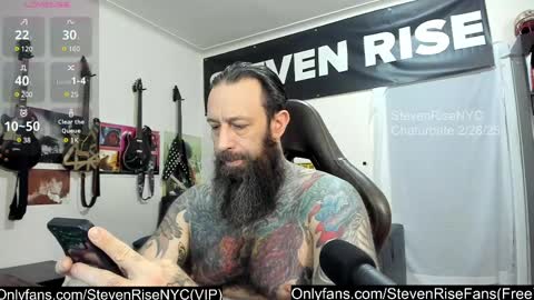 Snapshot of stevenrisenyc chatting on 02-28-25, 12:09 StevenRiseNYC online show from 02-28-25, 12:09
