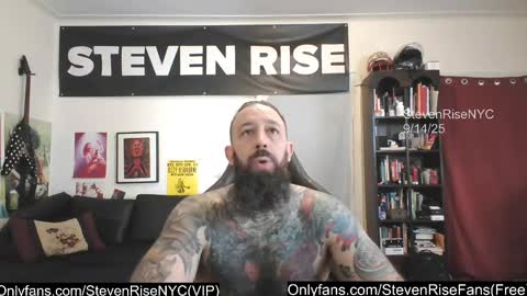 Snapshot of stevenrisenyc chatting on 09-14-25, 08:08 StevenRiseNYC online show from 09-14-25, 08:08