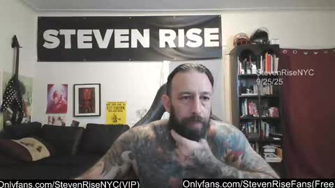 Snapshot of stevenrisenyc chatting on 09-25-25, 08:23 StevenRiseNYC online show from 09-25-25, 08:23