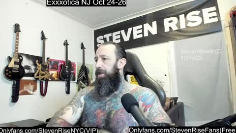 Snapshot of stevenrisenyc chatting on 10-19-25, 11:49 StevenRiseNYC online show from 10-19-25, 11:49