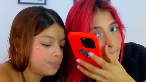 STORMY red hair MARA brown hair.  -------dont forget to follow us online show from 02-16-25, 05:04