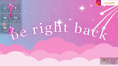 Snapshot of sweetandreagil chatting on 12-15-24, 05:13 Andrea Cheryl GiLandreagil80 In Instagram online show from 12-15-24, 05:13