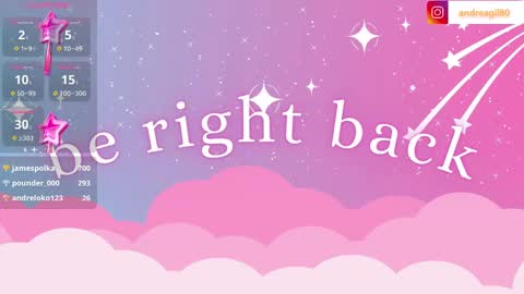 Snapshot of sweetandreagil chatting on 12-16-24, 09:14 Andrea Cheryl GiLandreagil80 In Instagram online show from 12-16-24, 09:14