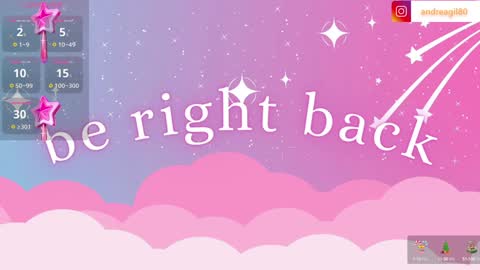 Snapshot of sweetandreagil chatting on 12-31-24, 06:46 Andrea Cheryl GiLandreagil80 In Instagram online show from 12-31-24, 06:46