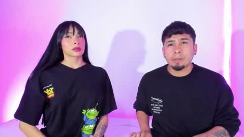 Snapshot of tainy_n_harley chatting on 11-22-25, 04:44 Liam and Juli online show from 11-22-25, 04:44