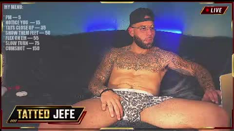 Tatted Jefe online show from 07-28-26, 05:58