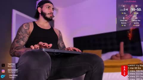 Teo Ferrer online show from 10-13-25, 08:53