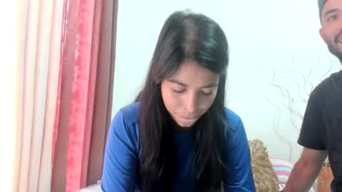 Snapshot of thelovers_sexys chatting on 10-29-25, 01:13 Emily and andre online show from 10-29-25, 01:13