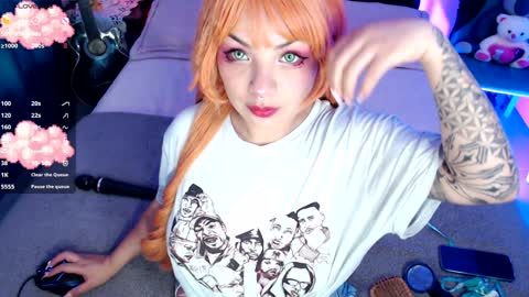 Snapshot of theprojectsara1 chatting on 01-29-25, 02:53 Sara online show from 01-29-25, 02:53