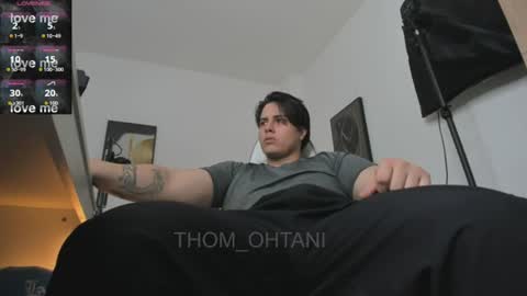 Snapshot of thom_ohtani chatting on 07-15-26, 12:05 thom_ohtani online show from 07-15-26, 12:05