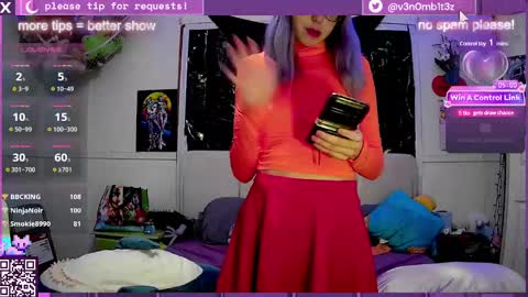 Snapshot of v3n0mb1t3z chatting on 01-19-25, 09:55 kermit online show from 01-19-25, 09:55