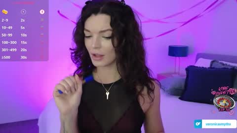 Snapshot of veronicasmythx chatting on 02-18-26, 01:23 Goddess Veronica 3 online show from 02-18-26, 01:23