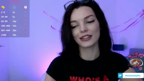 Snapshot of veronicasmythx chatting on 02-20-26, 02:19 Goddess Veronica 3 online show from 02-20-26, 02:19