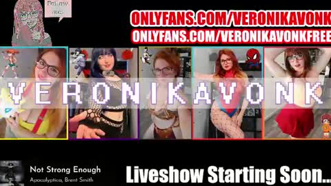 Snapshot of veronikavonk chatting on 06-15-26, 11:01 Veronika von Kleist online show from 06-15-26, 11:01