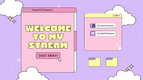 Snapshot of violetttflowers chatting on 07-05-26, 11:45 Violet Flowers online show from 07-05-26, 11:45