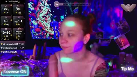 Snapshot of whosplayingwithfire chatting on 02-03-25, 12:47 Fire C online show from 02-03-25, 12:47