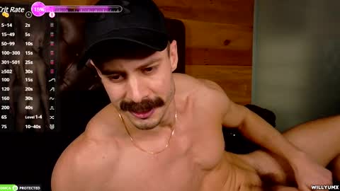 Snapshot of willyumx chatting on 02-15-25, 01:21 William Miguel online show from 02-15-25, 01:21