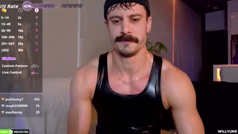 Snapshot of willyumx chatting on 10-17-25, 12:47 William Miguel online show from 10-17-25, 12:47