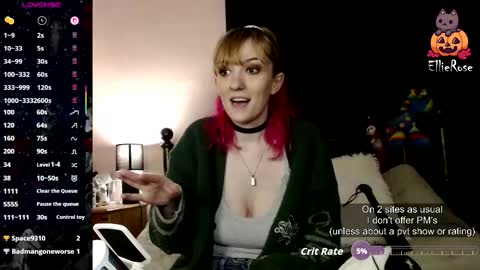 EllieeRose online show from 03-09-26, 08:35