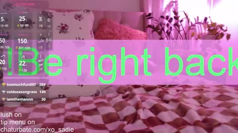 Xo Sadie online show from 12-30-24, 07:26