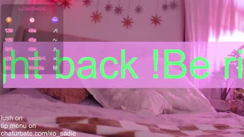 Snapshot of xo_sadie chatting on 03-01-26, 09:55 Xo Sadie online show from 03-01-26, 09:55