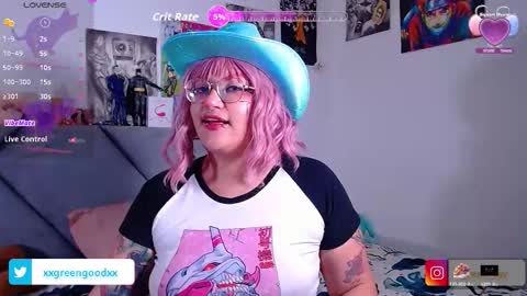 Snapshot of xxgreengoodxx chatting on 10-15-25, 07:47 xxgreengoodxx online show from 10-15-25, 07:47