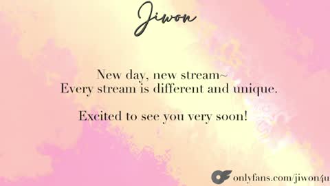 J i w o n   online show from 07-10-26, 10:01