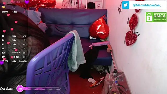 MeowMeowZoe online show from 02-20-25, 09:22