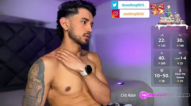 AxelKing1326 online show from 12-24-24, 09:55