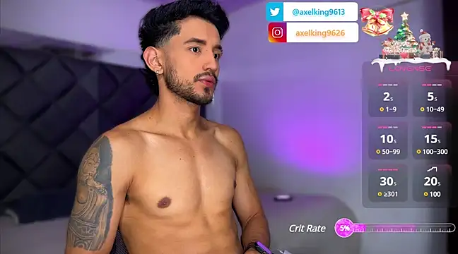 AxelKing1326 online show from 12-25-24, 07:34