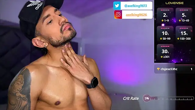 AxelKing1326 online show from 01-07-25, 01:06