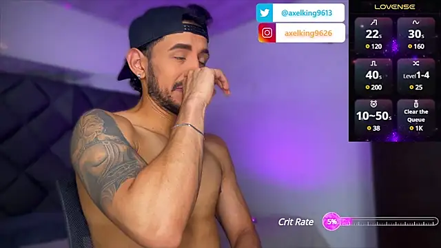 AxelKing1326 online show from 03-17-25, 10:38