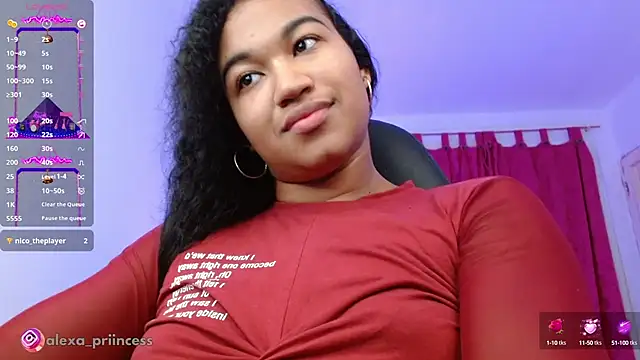 Alexa priincess online show from 02-12-25, 07:24