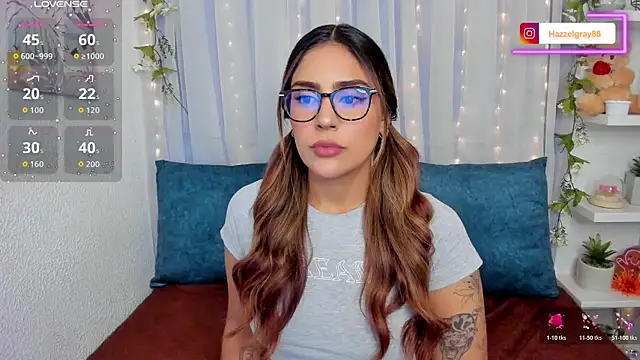 Snapshot of HazzelGray chatting on 03-31-26, 01:44 HazzelGray online show from 03-31-26, 01:44