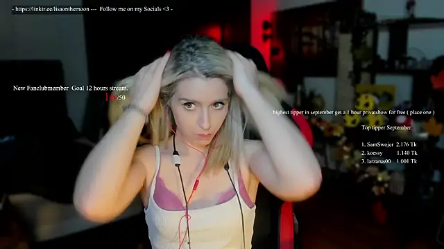 Lisaonthemoon online show from 09-16-25, 06:42