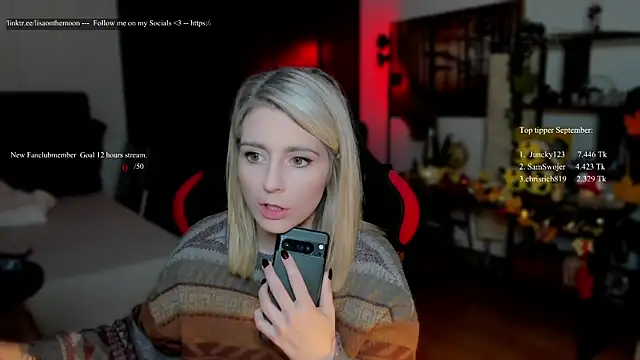 Lisaonthemoon online show from 09-24-25, 05:27