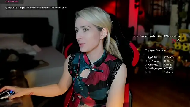 Lisaonthemoon online show from 09-28-25, 07:08