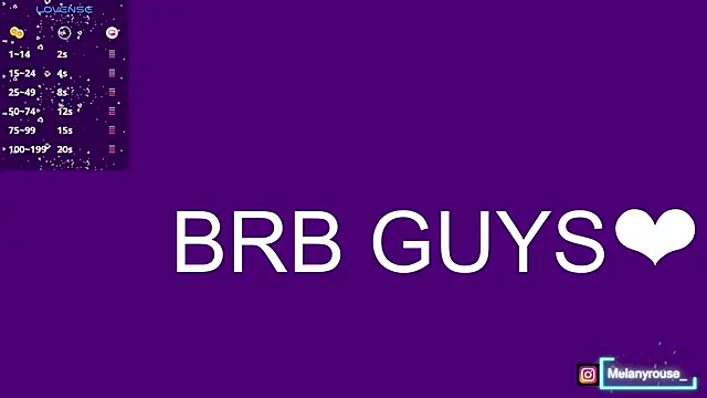 melanyrouse1 online show from 01-31-25, 11:45