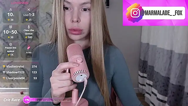 Marmalade Fox online show from 04-16-26, 04:52