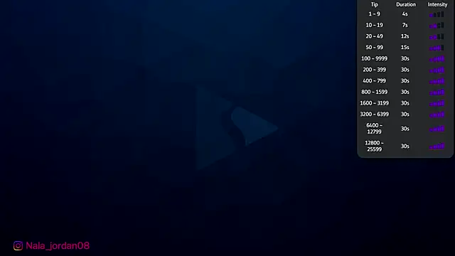 Nala j8 online show from 06-25-26, 11:04